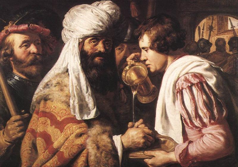 LIEVENS, Jan Pilate Washing his Hands sg oil painting image